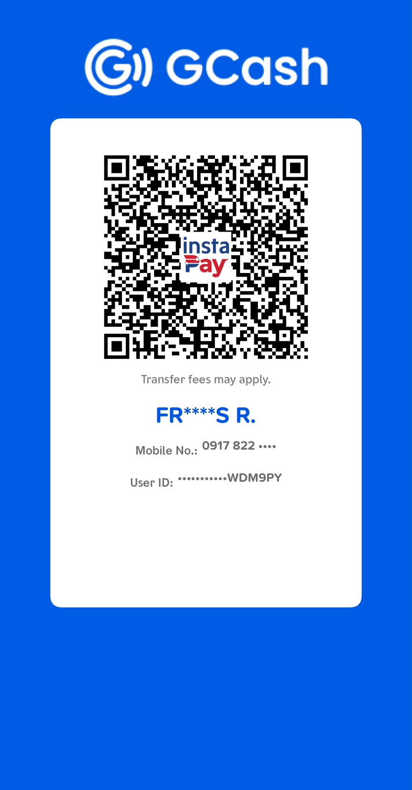 Payment QR code for Funeral Tech